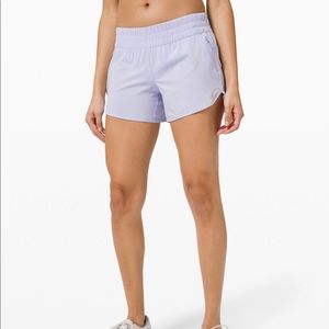 Light blue tracker lulu lemon shorts